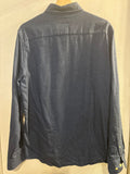 CAMICIA PIOMBO TGL JEANS BLU UOMO