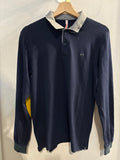 POLO SUN68 TG.M  BLU/GRIGIO UOMO