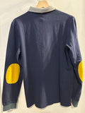 POLO SUN68 TG.M  BLU/GRIGIO UOMO