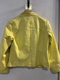 GIUBBOTTO DONNA IN SIMILPELLE GIALLO