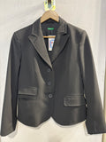 GIACCA BLAZER BENETTON TG46 NERO DONNA