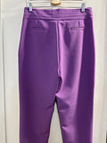 PANTALONE SPAGO DONNA TG48 VIOLA(PARI AL NUOVO)