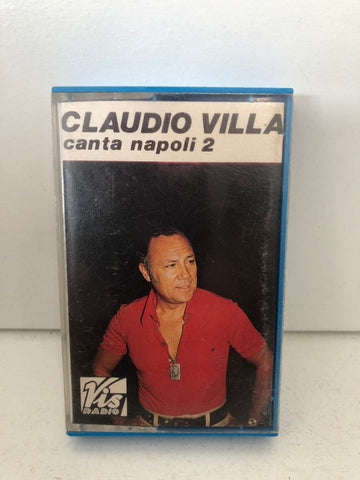 AUDIO CASSETTA STEREO 7 CLAUDIO VILLA CANTA NAPOLI 2
