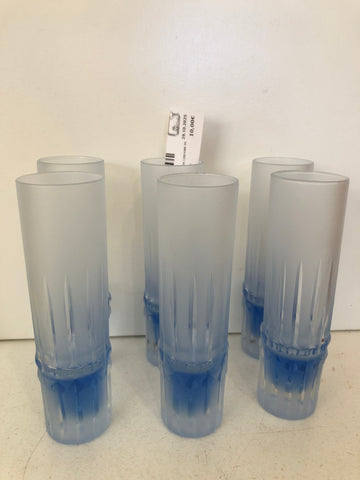 6 BICCHIERI DA LIQUORE IN VETRO