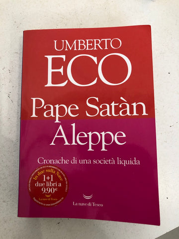 PAPE SATAN ALEPPE - UMBERTO ECO