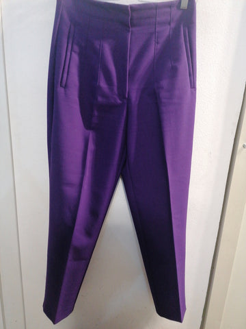 PANTALONE ZARA TGM VIOLA DONNA