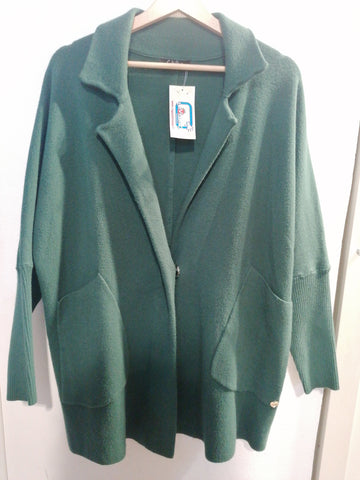 GIACCA CHIKA TGL VERDE DONNA