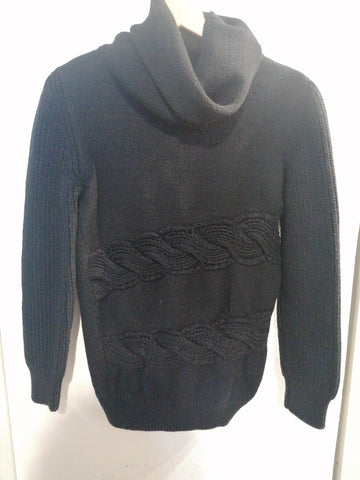 MAGLIONE 9.2 DONNA TG42 NERO IN LANA