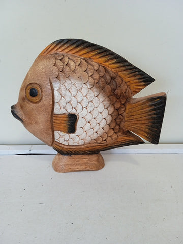 PESCE IN LEGNO H23XL25XP2 CM