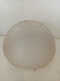 RICAMBIO IN VETRO PER LAMPADARIO H10XDIAMETRO18 CM