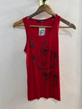 CANOTTA LIUJO TG.40 ROSSO C/STRASS