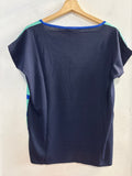 MAGLIA C.BENETTI TGL AZZURRO/BLU ROYAL A RIGHE