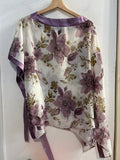MAGLIA LU LU TGL BIANCO/LILLA