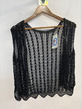 GILET TGS TRAFORATO NERO