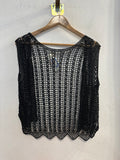GILET TGS TRAFORATO NERO