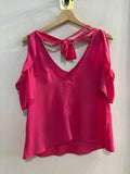 MAGLIA RINASCIMENTO TG.M FUCSIA C/STRASS