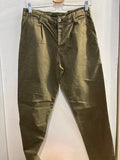 PANTALONE HERMITAGE TG46 VERDE MILITARE UOMO