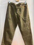 PANTALONE HERMITAGE TG46 VERDE MILITARE UOMO