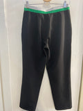 PANTALONE GUESS TGS NERO C/STRISCE VERDI