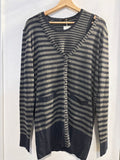 TWINSET SEVENTY TGXL GRIGIO/BLU FANTASIA