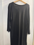 MAGLIA FIORELLA RUBINO TGS LOVE NERO C/STRASS