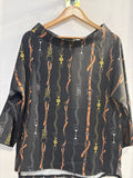 MAGLIA LE STREGHE TGL NERO FANTASIA