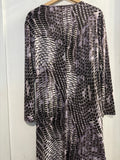 ABITO DONNA TGL LILLA/MARRONE FANTASIA