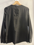 MAGLIA NENETTE TG42 NERO C/PIETRE