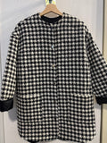GIACCA ZARA TGXS PIEDIPULL BIANCO/NERO