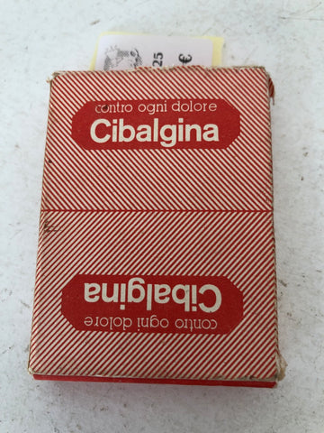 CARTE DA GIOCO CIBALGINA VINTAGE