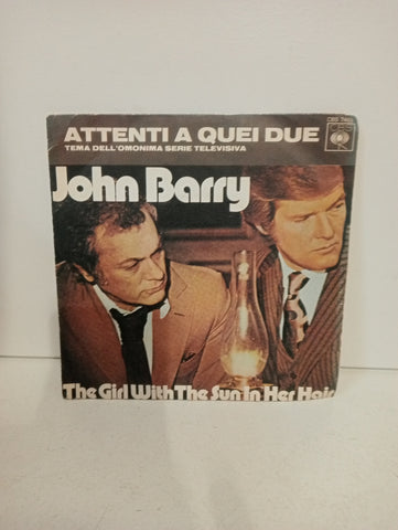 45 GIRI JOHN BARRY ATTENTI A QUEI DUE