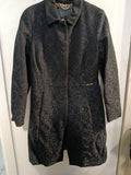 CAPPOTTO NENNETTE TG.42 NERO IN PIZZO