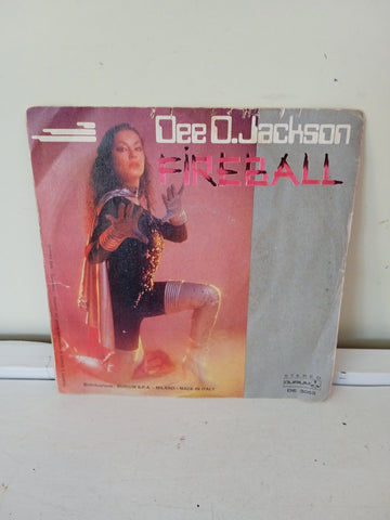 DISCO 45 GIRI DEE D.JACKSON, FIREBALL