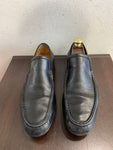 MOCASSINO GUCCI MIS.41 1/2 NERO IN PELLE NERA UOMO