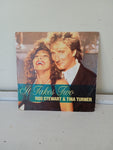 DISCO 45 GIRI ROD STEWART & TINA TURNER IT TAKES TWO