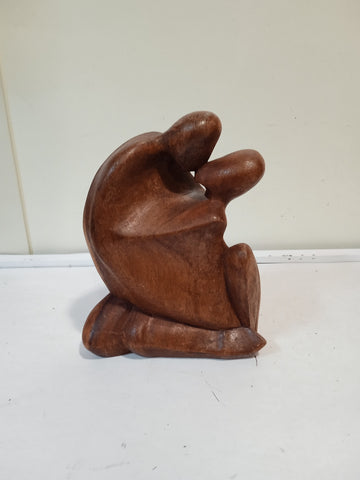 SCULTURA ETNICA IN LEGNO H20XL17