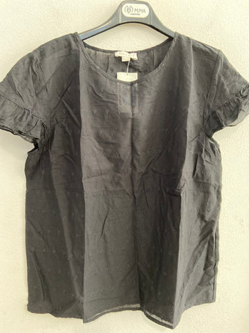 MAGLIA NICE&CHIC TGXL NERO RICAMATO