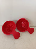 COPPIA FORMINE PER BUDINO TUPPERWARE H5XDIAMETRO8 CM
