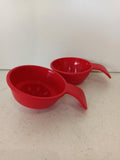 COPPIA FORMINE PER BUDINO TUPPERWARE H5XDIAMETRO8 CM