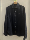 CAMICIA NAPAPIJRI TGM BLU IN LINO UOMO